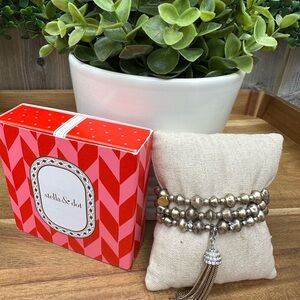 Stella & Dot Milana Tassel Bracelet